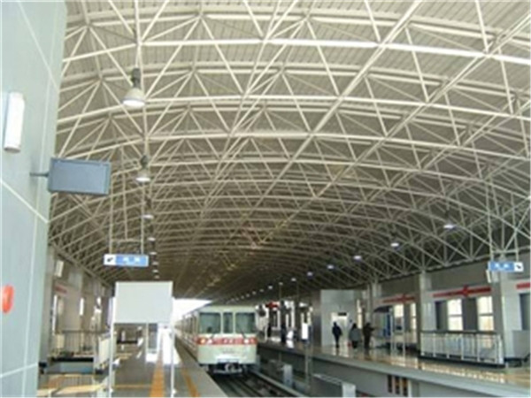 启东仓储物流网架加工厂家案例